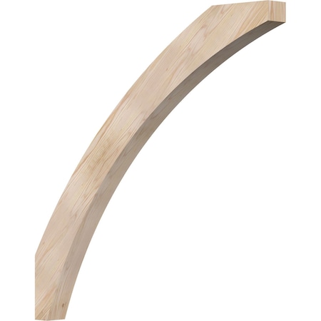 Ekena Millwork 3 1/2"W x 42"D x 42"H Thorton Smooth Knee Brace, Douglas Fir BRC04X42X42THR00SDF